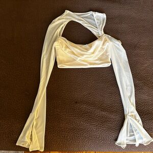 Oh Polly Long Sleeve Crop Top